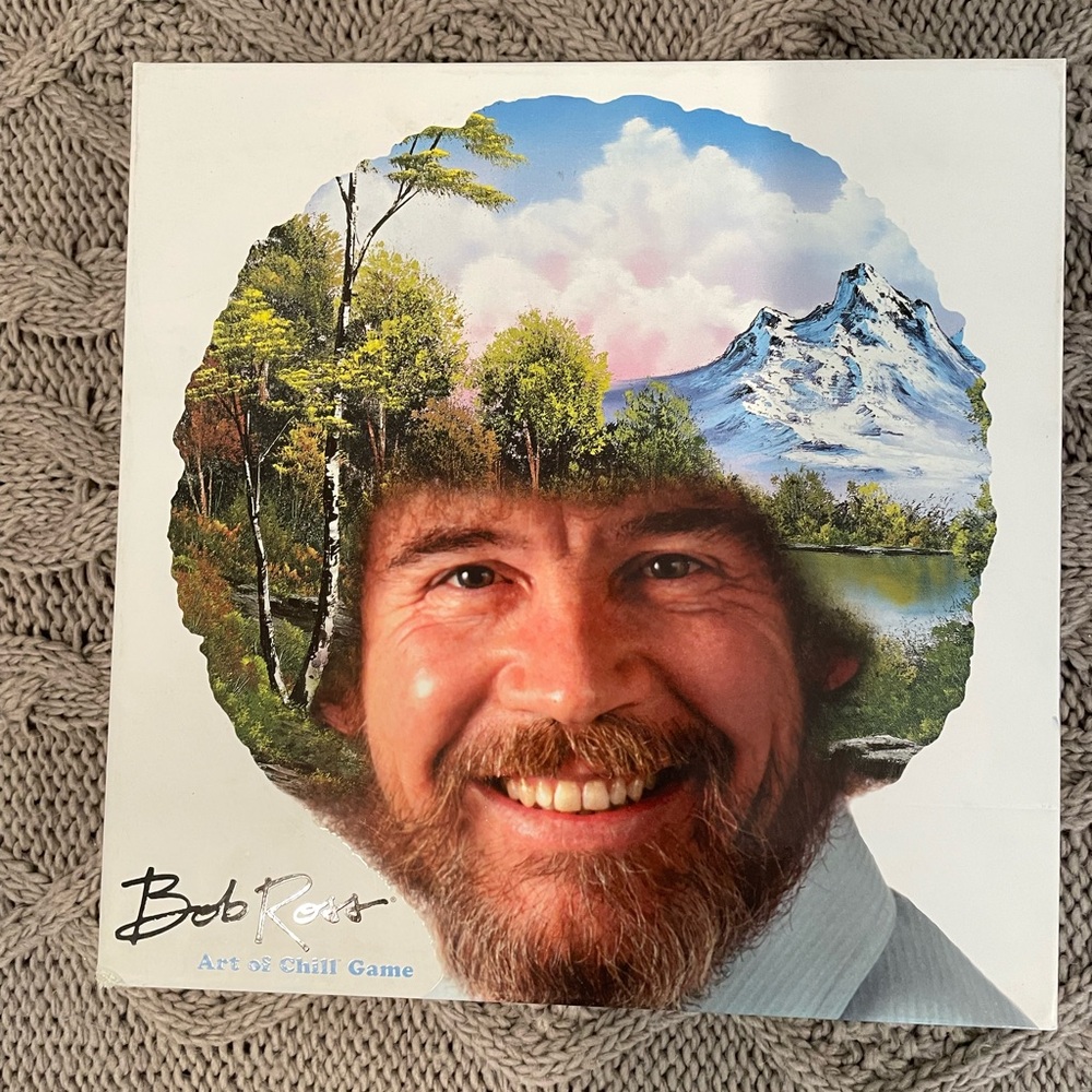 Bob Ross Art of Chill Board Game - Multicolor